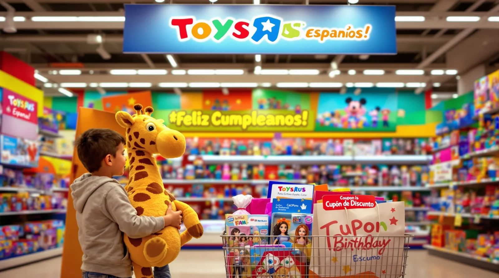 Cupón cumpleaños ToysRUs