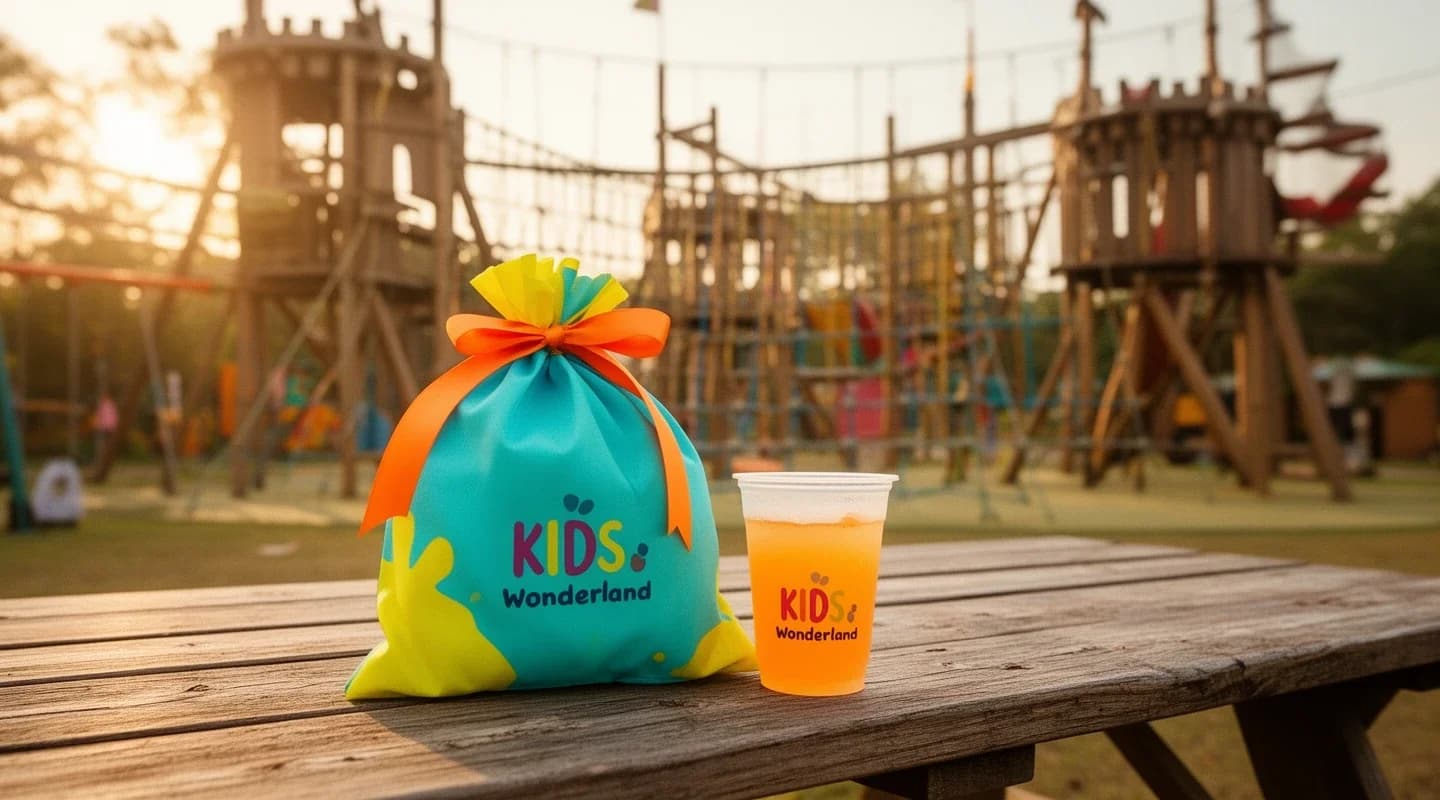 Cadeautje voor jarige bij Kids Wonderland-feest