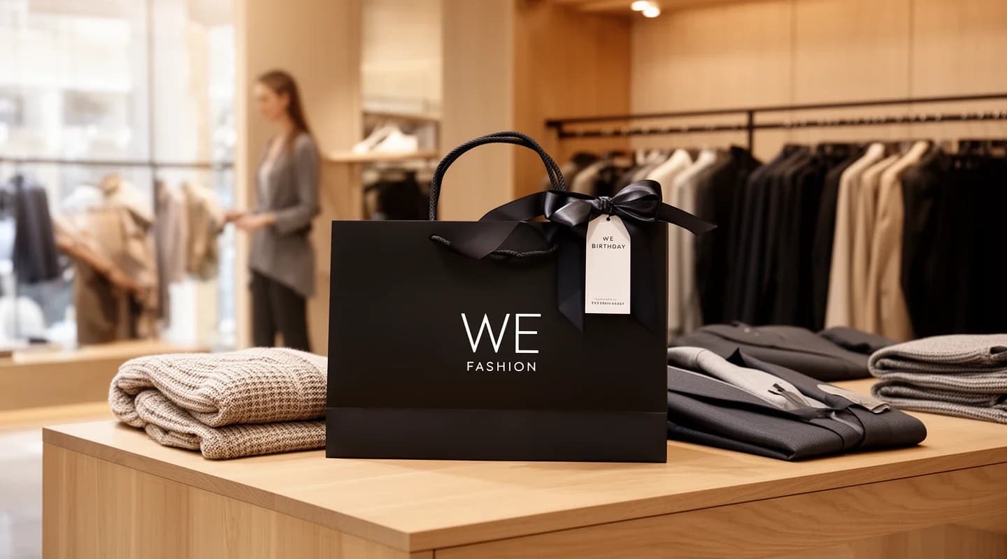 Verjaardagskorting te gebruiken in de winkel, op de website en in de app.
