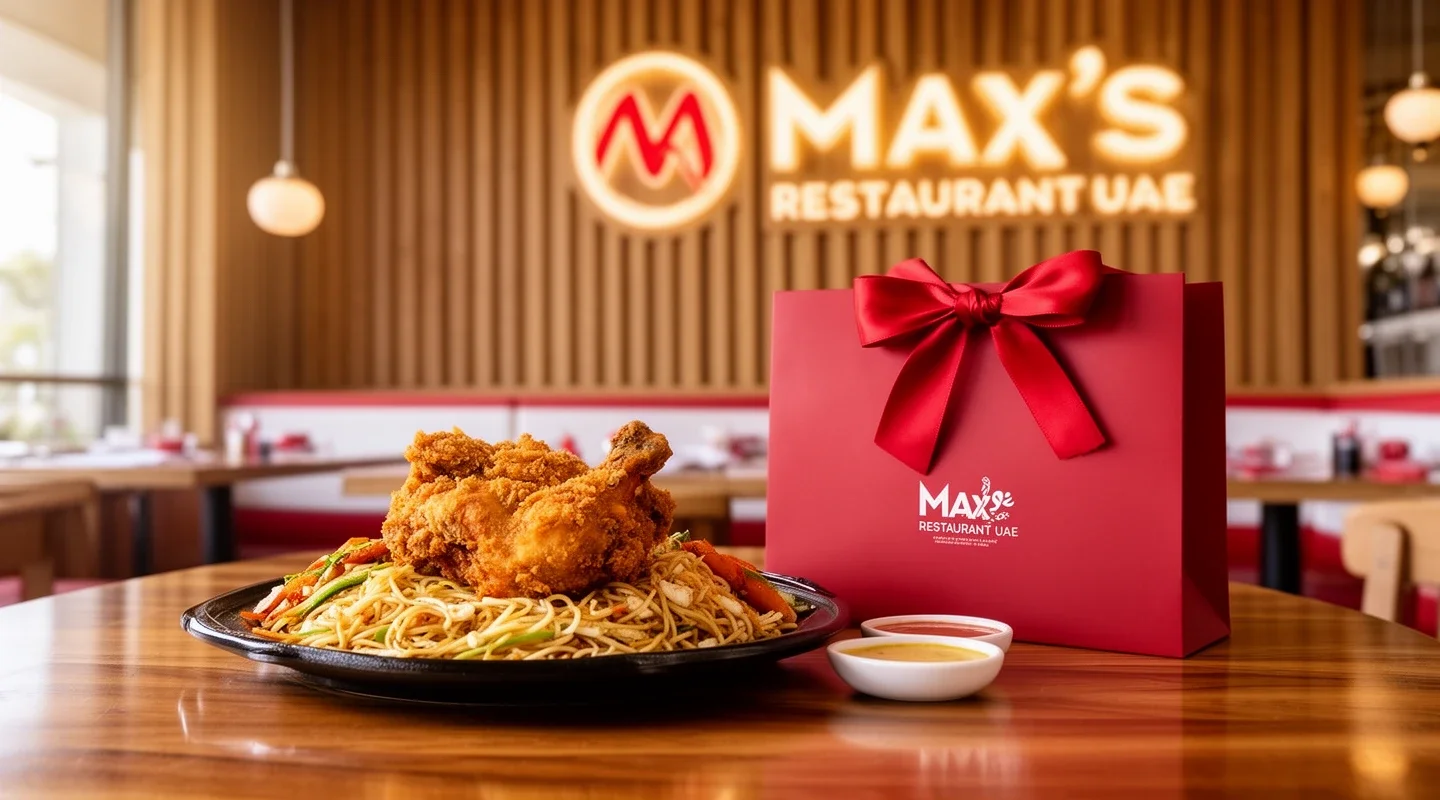 AED 50 off with min. spend of AED 100 during your birthday month — Max’s Restaurant UAE