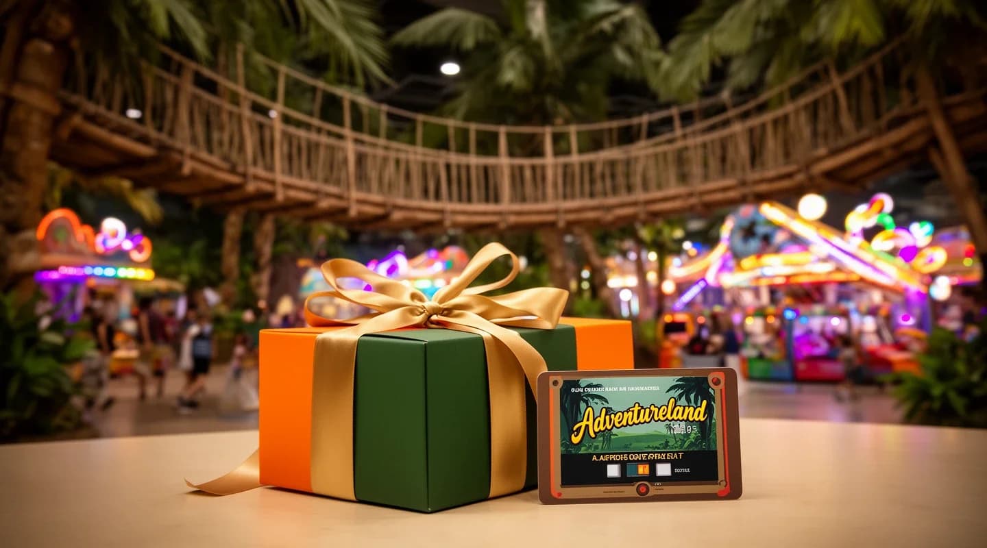 AED 300 complimentary play credit for the birthday child with Signature Celebration — Adventureland