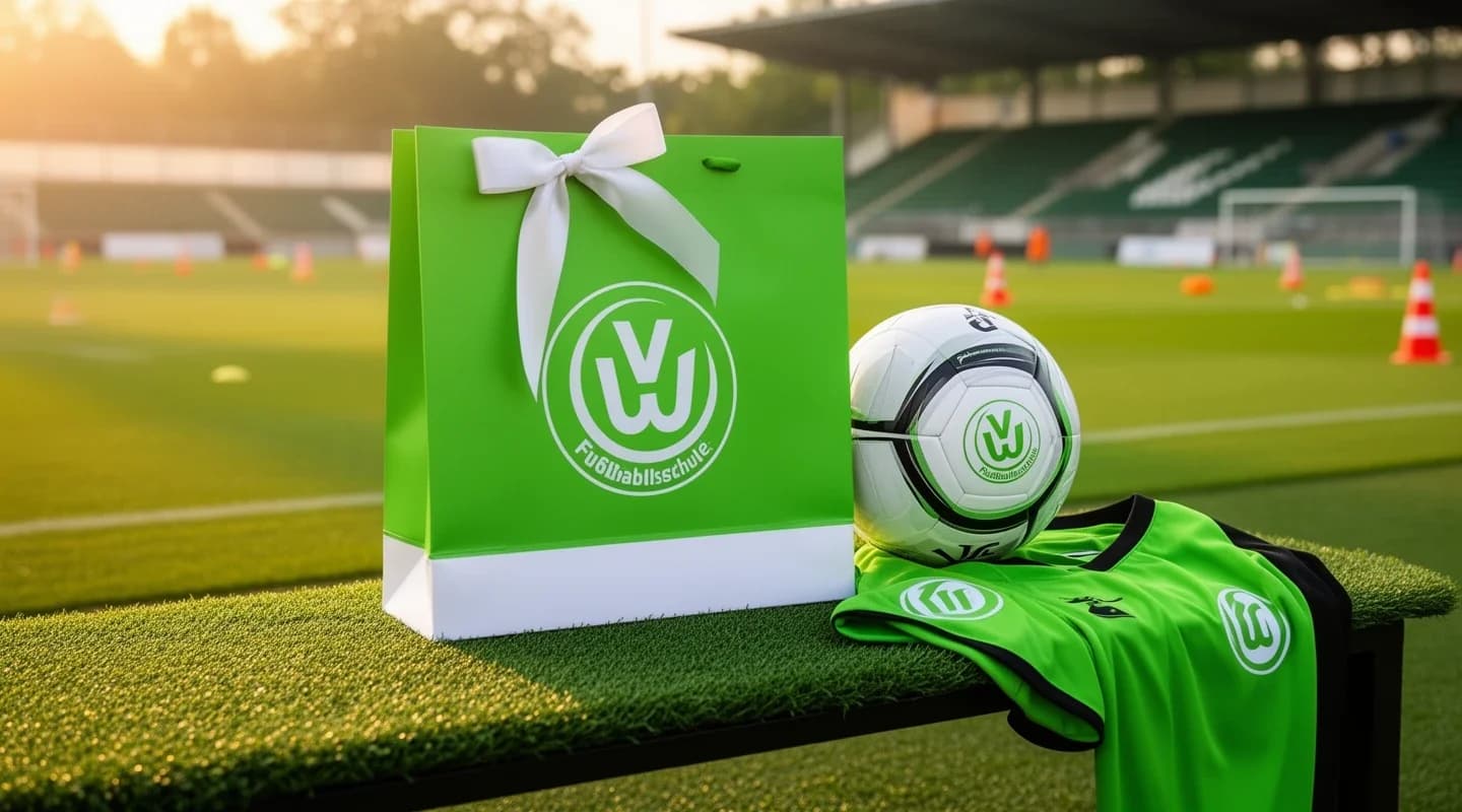 VfL-Geschenk für das Geburtstagskind; WölfiClub-Mitglieder erhalten 10 % Rabatt auf die gesamte Geburtstagsbuchung