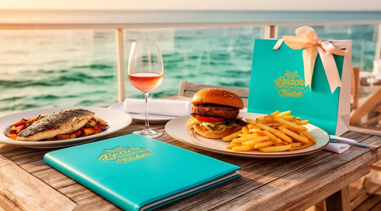 Menu ou repas offert à la personne qui fête son anniversaire.