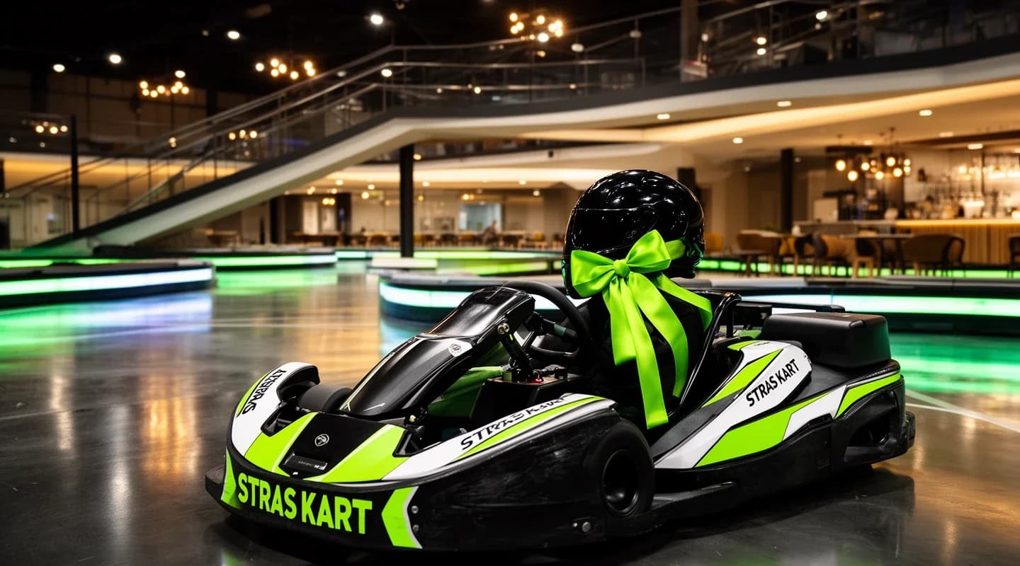 Une session de karting gratuite chaque année pour son anniversaire.